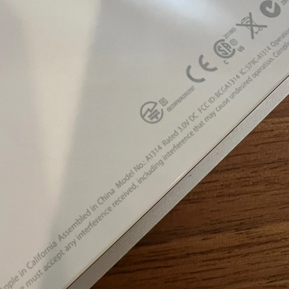 Wireless Apple Keyboard Silver